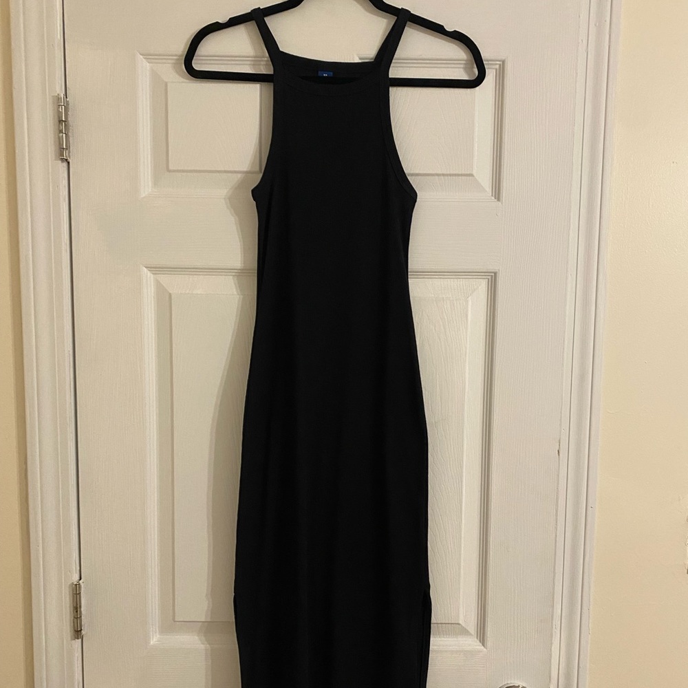Old Navy XS long dress with slits on both sides